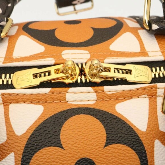 LOUIS VUITTON LV Crafty Keepall Bandouliere 45 Boston Caramel - Picture 6 of 16